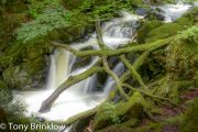 "Criss-cross" Waterfall, Snowdonia
