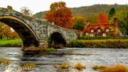 Autumnal majesty at Tu Hwnt I'r Bont, Snowdonia
