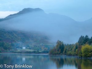 Mist over Llyn Crafnant, Snowdonia